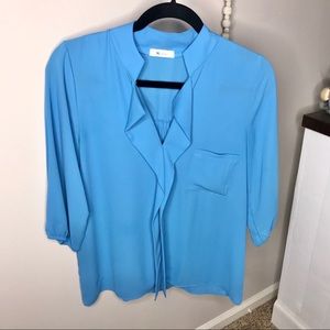 Blue Everly blouse